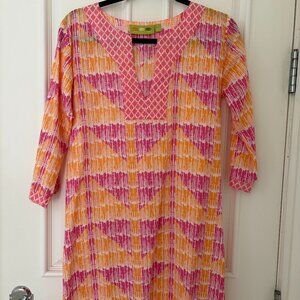 Rock Flower Paper Cover Up / Tunic